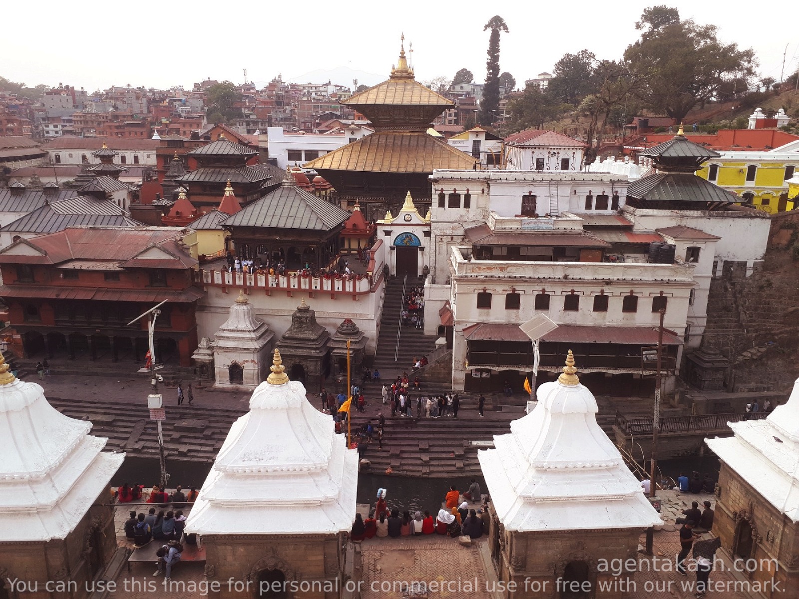 Pashupatinath temple in Kathmandu