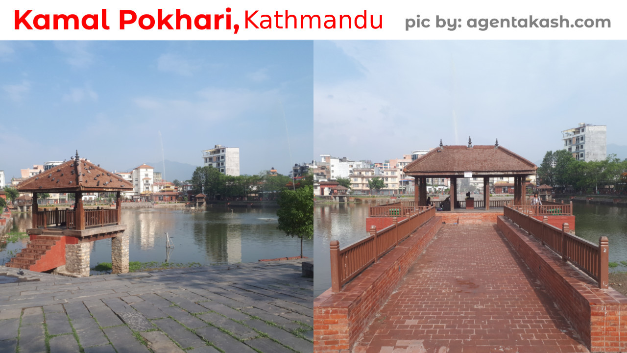 Kamal Pokhari Kathmandu a beautiful pond in the city