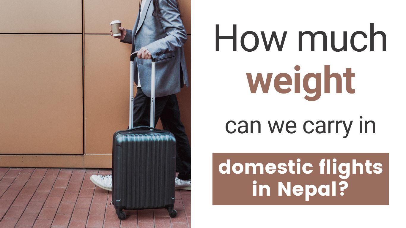 How much weight can we carry in domestic flights in Nepali Airlines